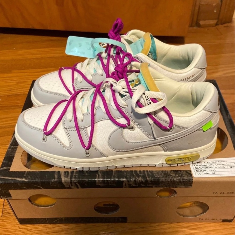 Nike Dunk Low Off-White Lot 21